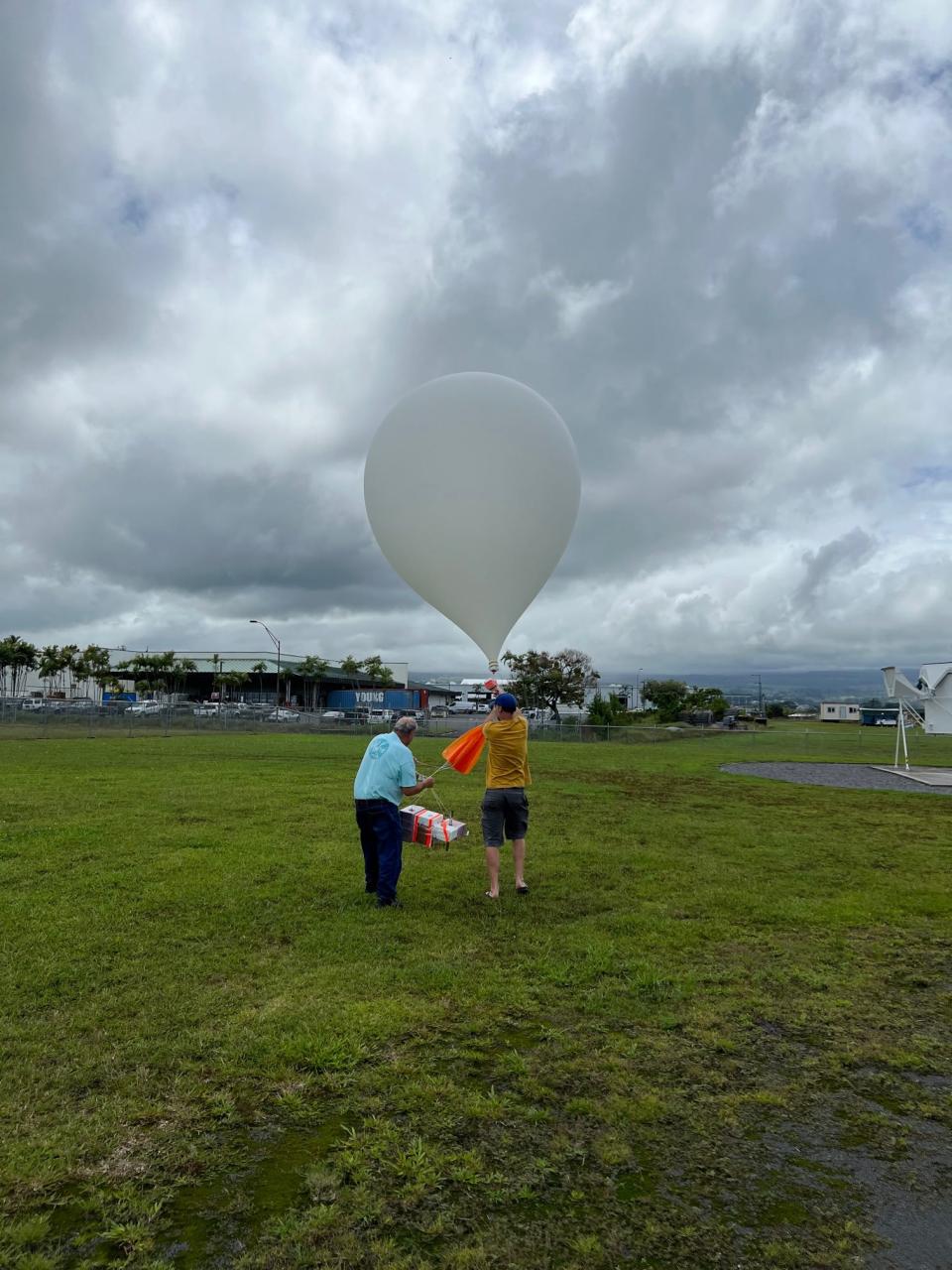 Is anyone deliberately tampering with our atmosphere? If so, this crew is watching