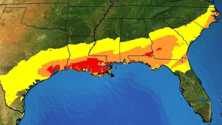 Rare Blizzard Warning Issued For Parts Of Texas, Louisiana