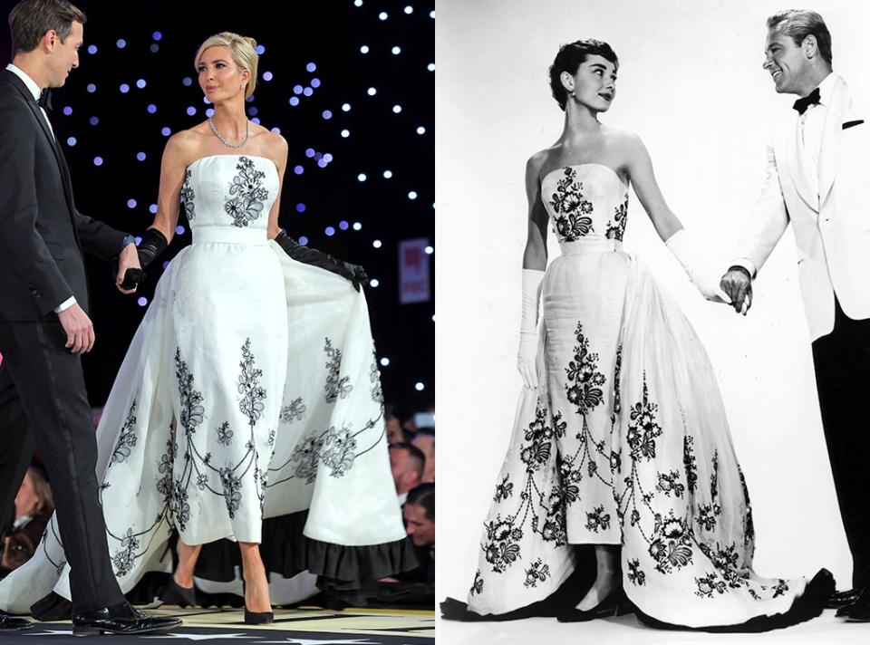 Audrey Hepburn's Son Reacts to Ivanka Trump’s Dress Tribute