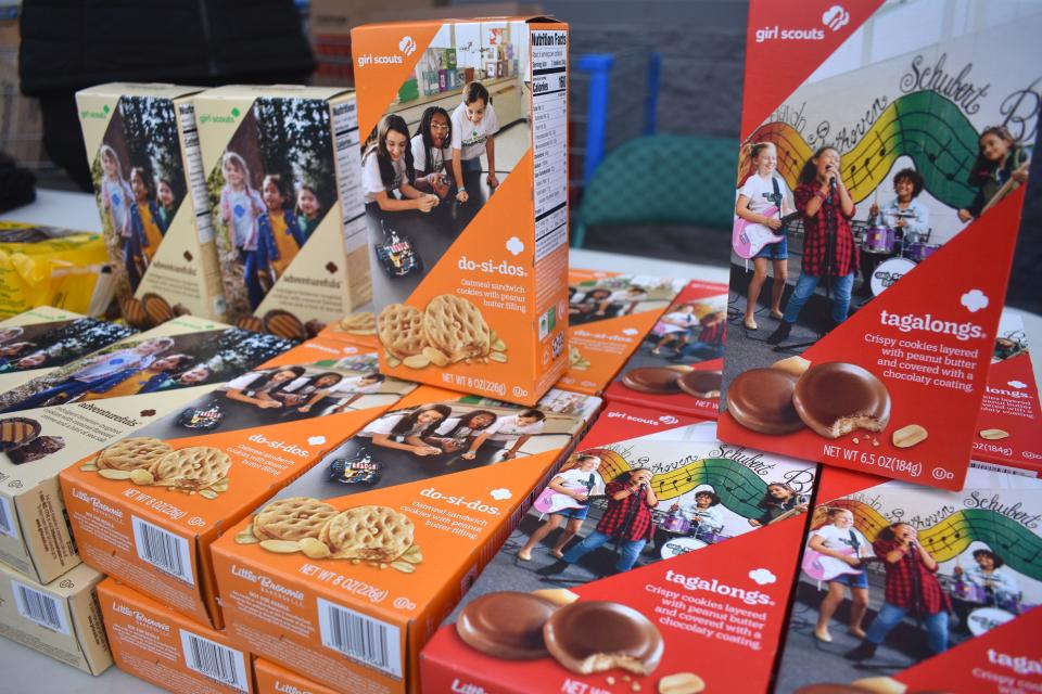 Why do some Girl Scout Cookies have different names in different parts of Wisconsin?