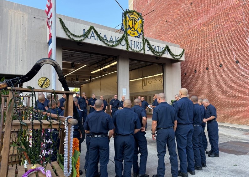 Hundreds honor young firefighter killed in line of duty