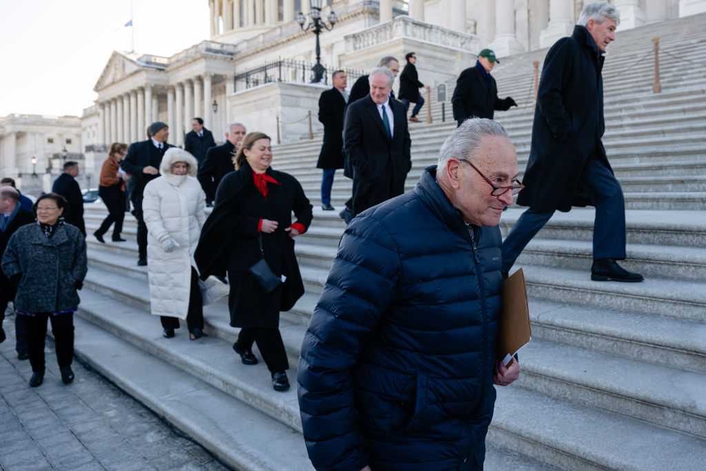 Newly in the minority, Democrats voted with Republicans on Thursday to advance legislation that would require federal authorities to detain unauthorized immigrants who have been accused of certain crimes — signaling that they will try and find spots to work with President-elect Donald Trump while simultaneously trying to block much of his agenda