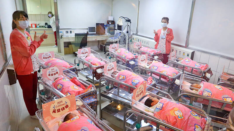 Taiwan’s birthrate likely continued to drop last year