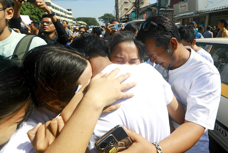 Myanmar junta releasing about 6,000 prisoners