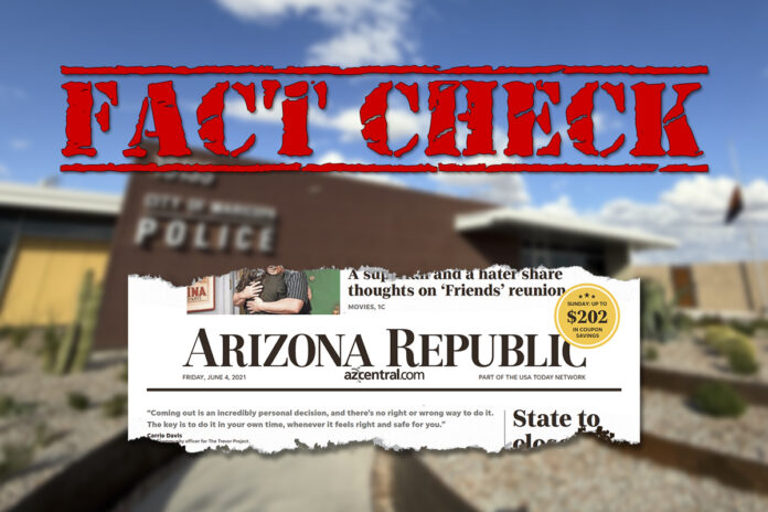 Sorry, Arizona Republic. Maricopa is not the ‘safest small town in Arizona’