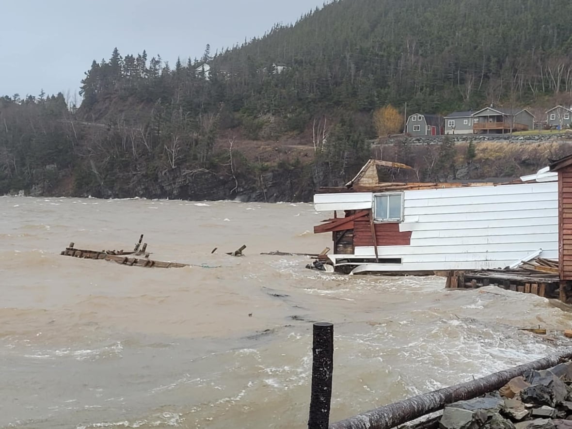 In rural Newfoundland, the scars from a fierce winter storm are still healing