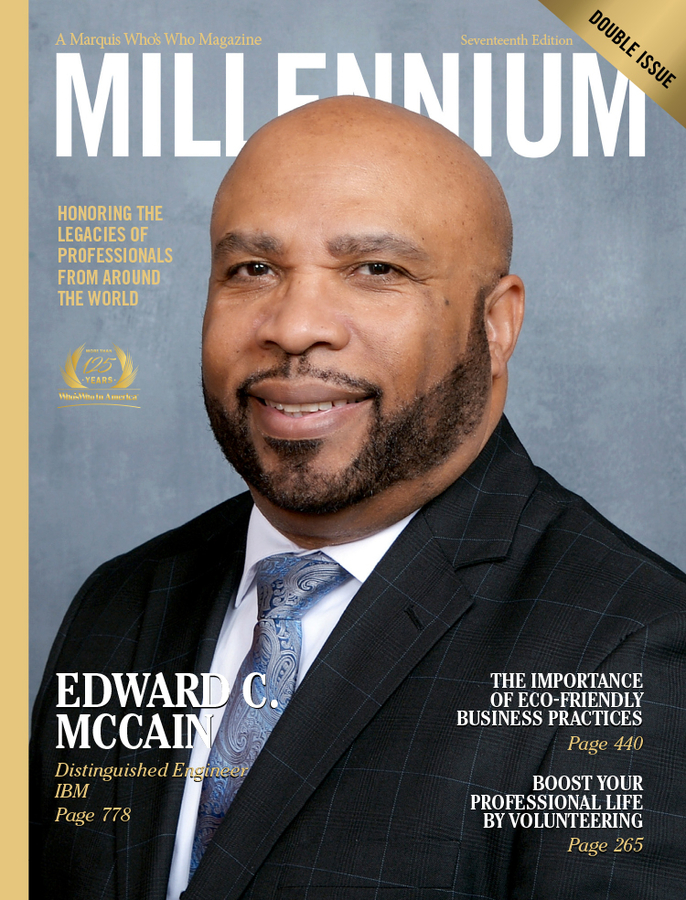 Edward C. McCain Featured in Marquis Who’s Who Millennium Magazine