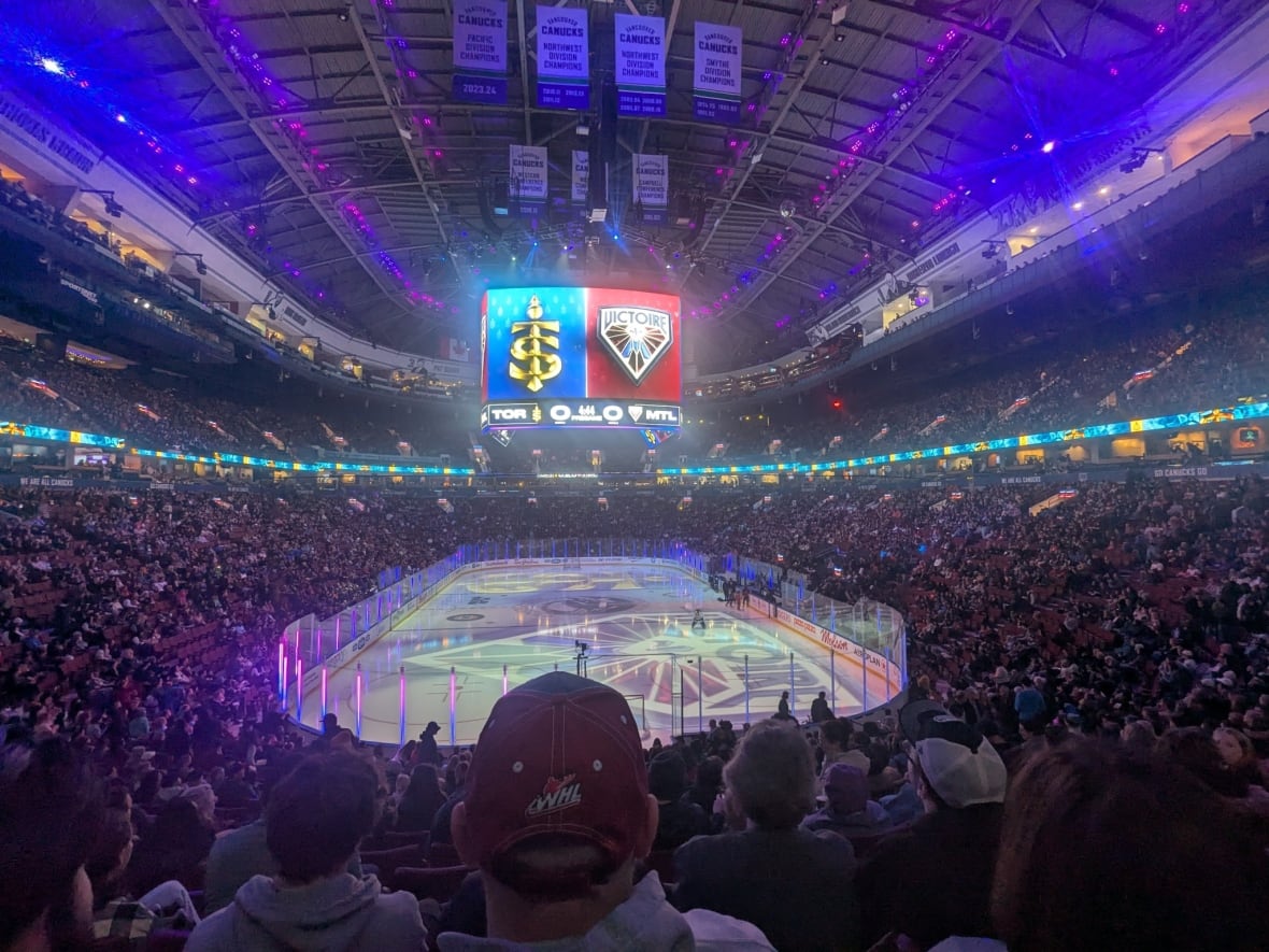 Professional Women's Hockey League draws sold-out crowd in Vancouver