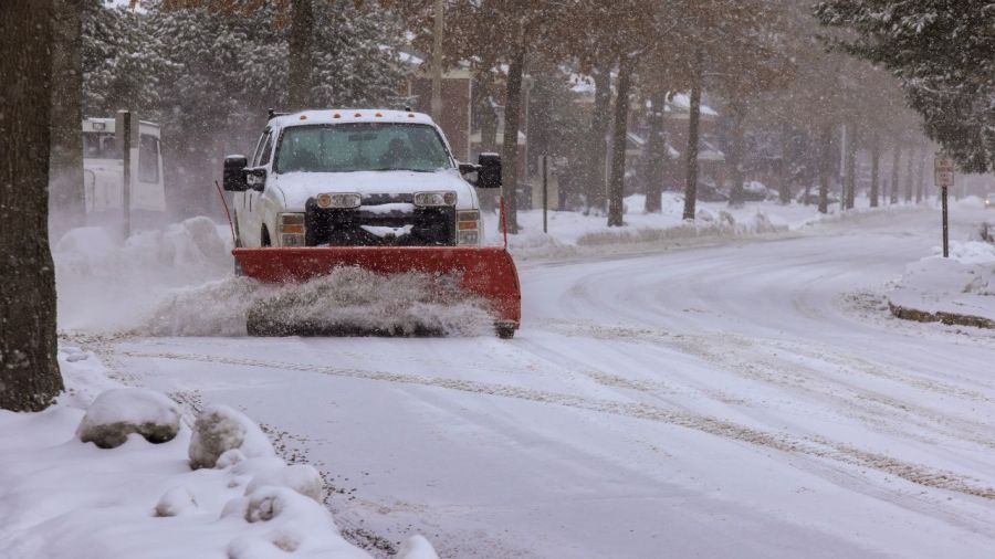 Plow drivers earn green while the white stuff flies