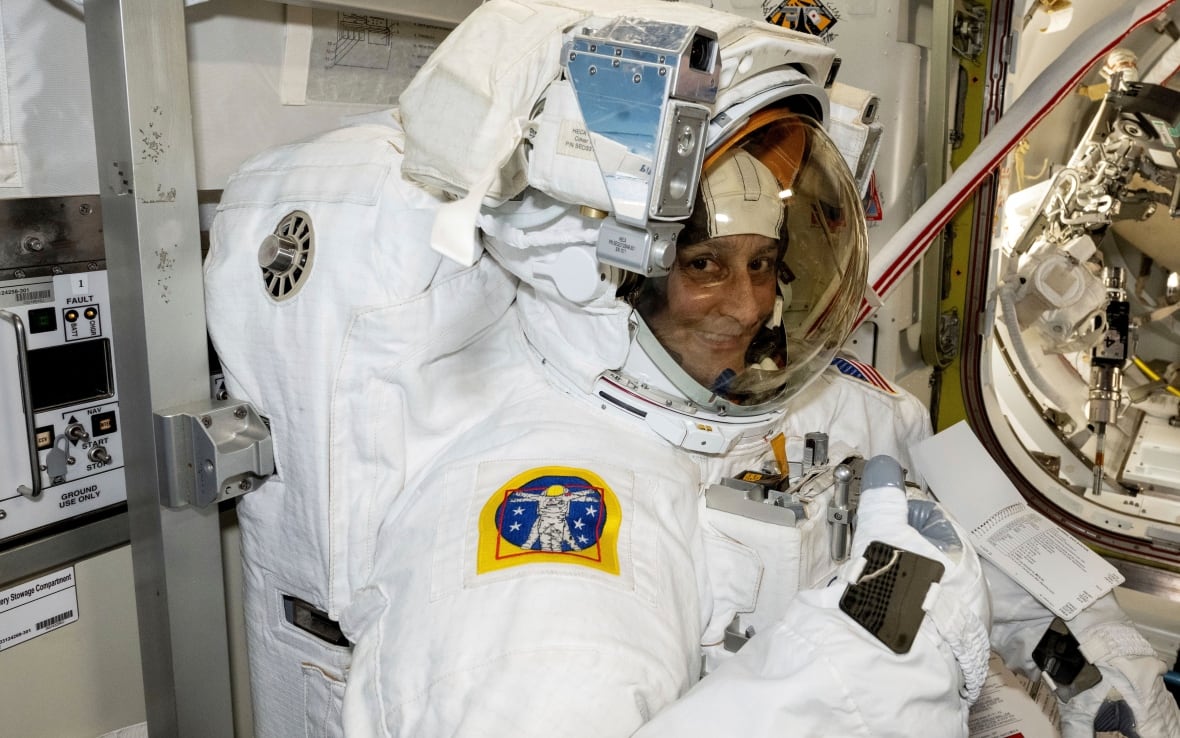 Stranded NASA astronaut gets change of pace with spacewalk, after 7 months in orbit