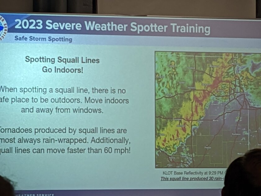 NWS Chicago storm spotter trainings headed the virtual route in effort to push weather safety