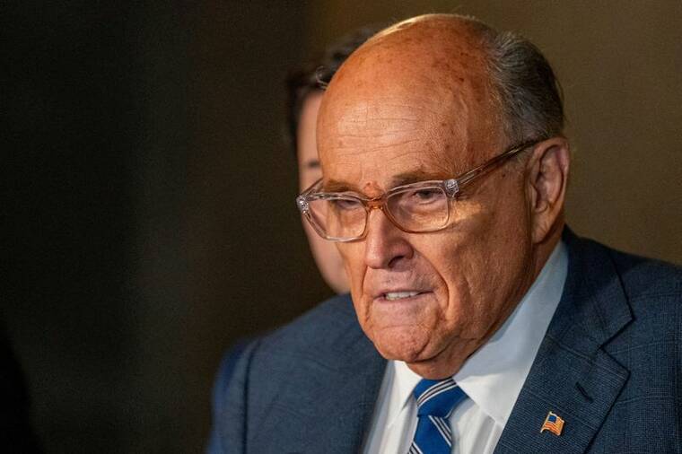 Giuliani held in contempt for repeating false election worker claims