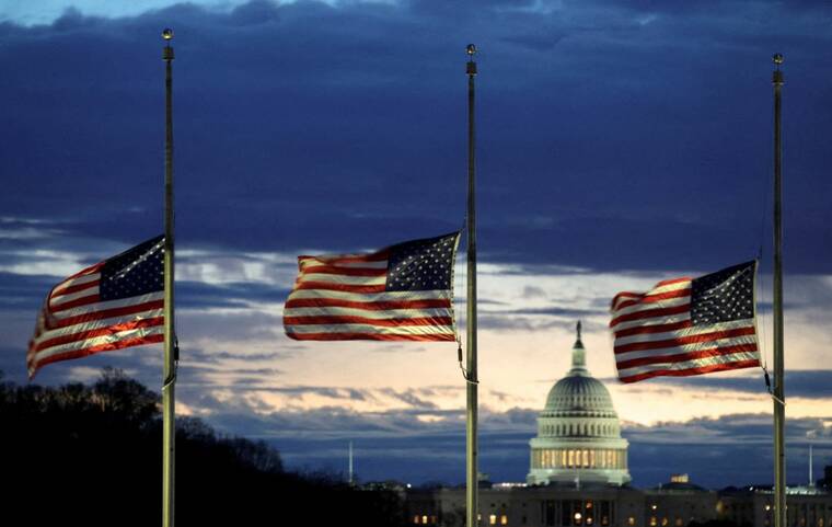 Trump complains that flags will be half-staff during inauguration