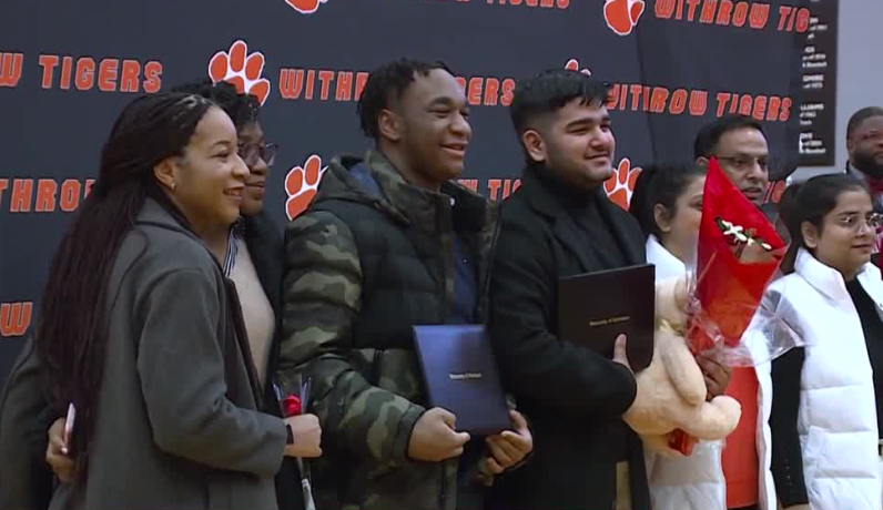 Withrow students receive full ride to UC through Marian Spencer scholarship