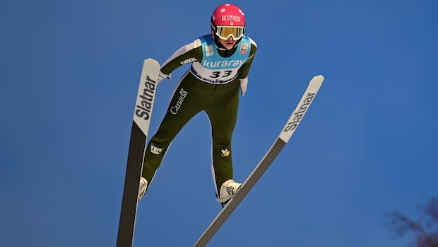 Ski jumper Abigail Strate earns bronze in Austria for 1st World Cup medal of season