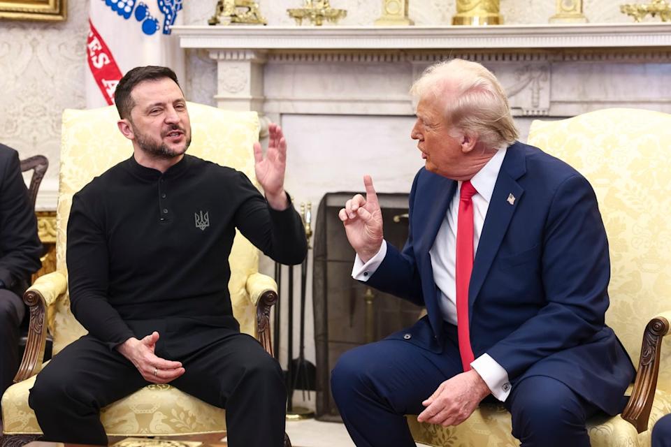 Musk trolls Zelensky after Trump remarks he’s ‘all dressed up today’ for White House visit