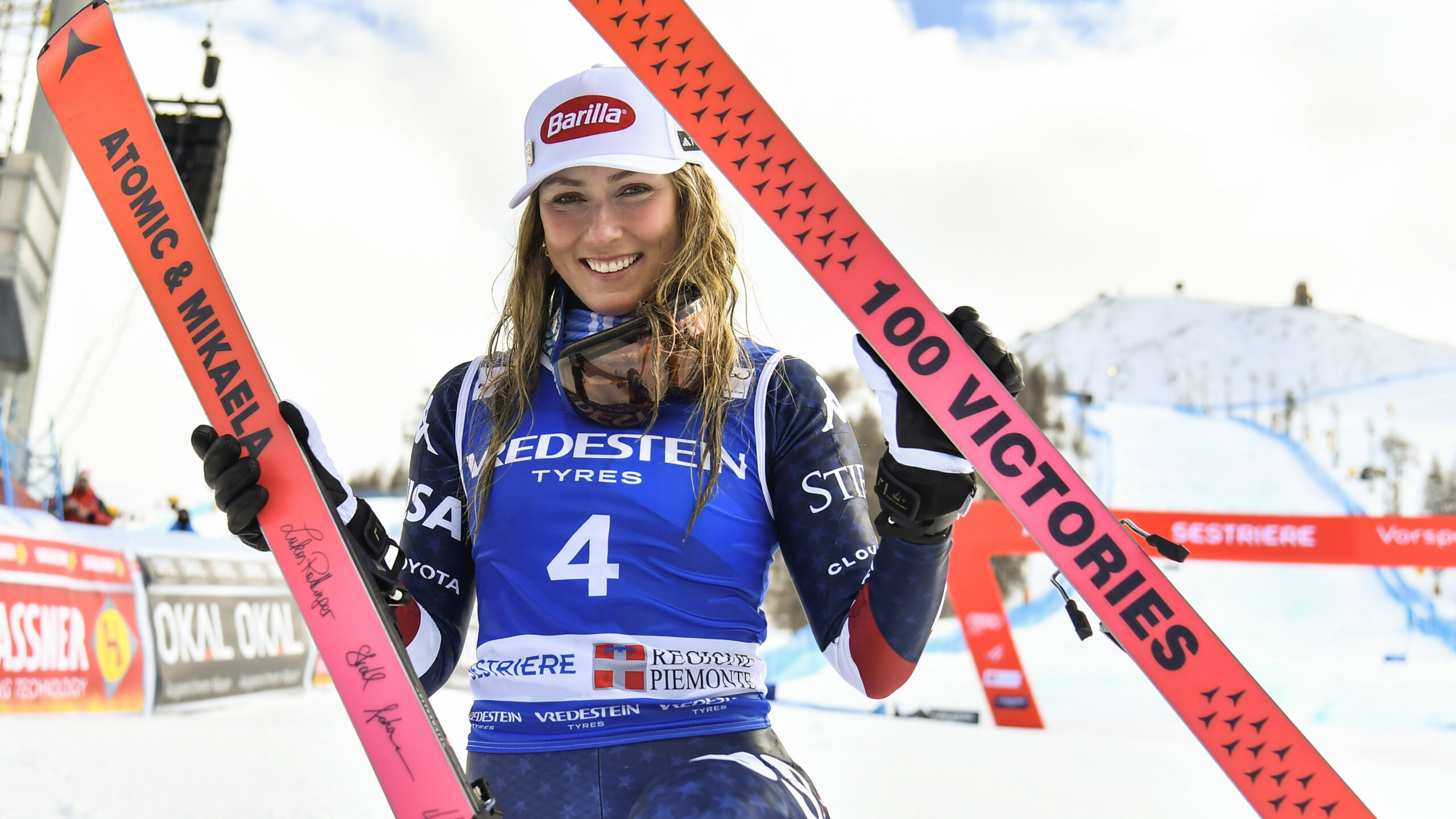 US skier Mikaela Shiffrin wins historic 100th World Cup race – NBC Boston