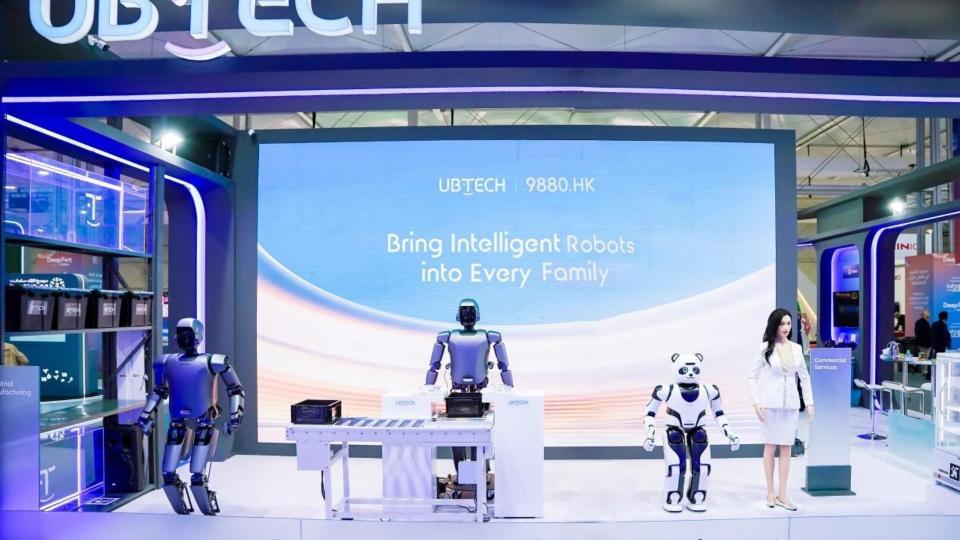 China’s UBTECH unveils humanoids and panda-like robot at Saudi tech show