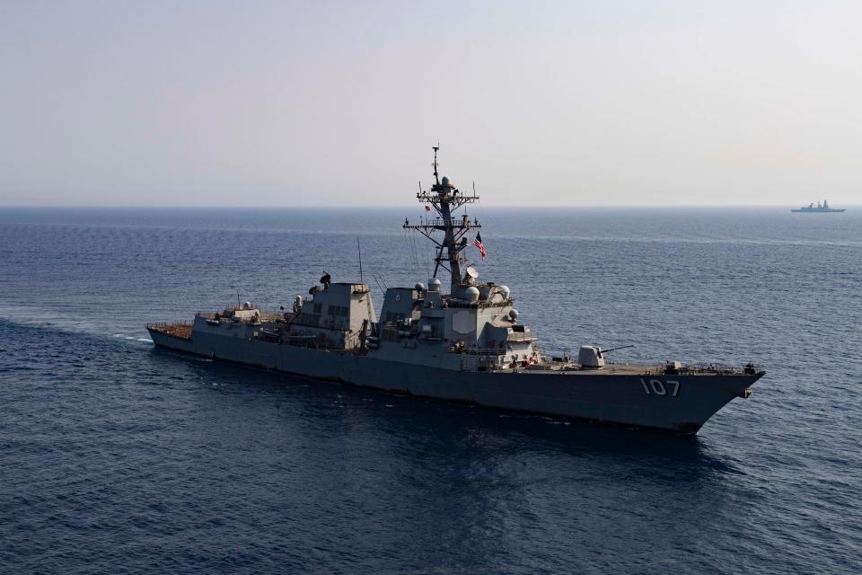 US destroyers in the Red Sea conflict defeated enemy weapons without firing a shot, changing the way warships fight