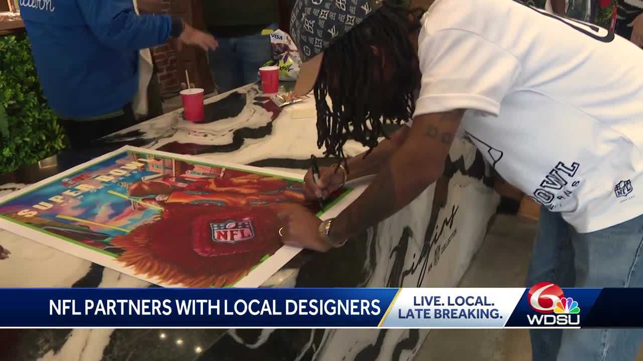 Exclusive Super Bowl merch hits New Orleans for one day pop-up