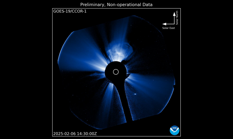 Watch the sun erupt in new images from NOAA's weather satellite