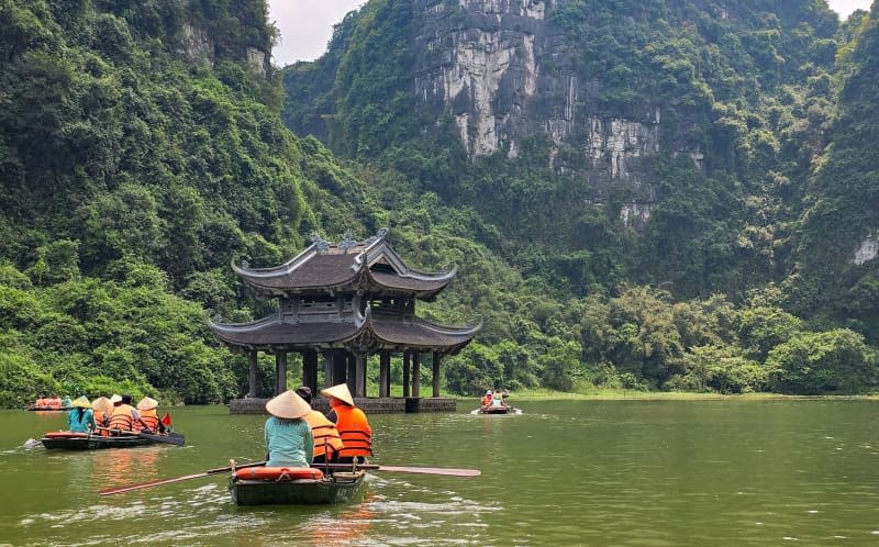 The dramatic scenery of Vietnam's Halong Bay by boat, bike or on foot