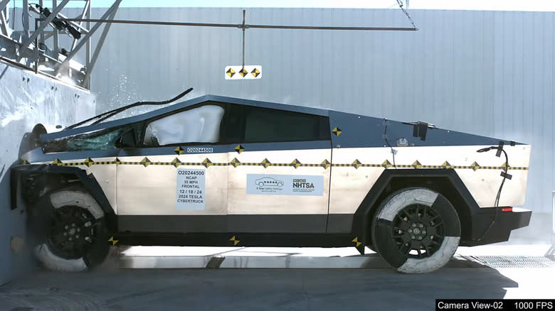 NHTSA Finally Releases Cybertruck Crash Test, Just Don't Ask About Pedestrian Safety