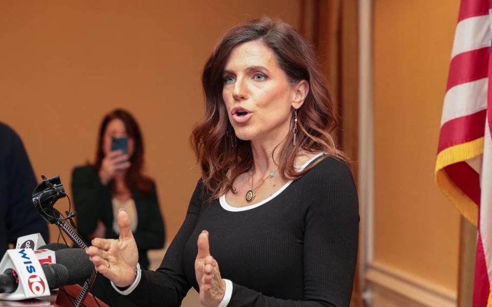 Nancy Mace accuses four men including ex-fiancé of rape and sexual abuse from House floor