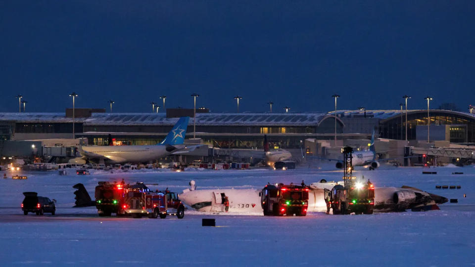 Delta releases new information about captain, first officer flying plane that crashed in Toronto