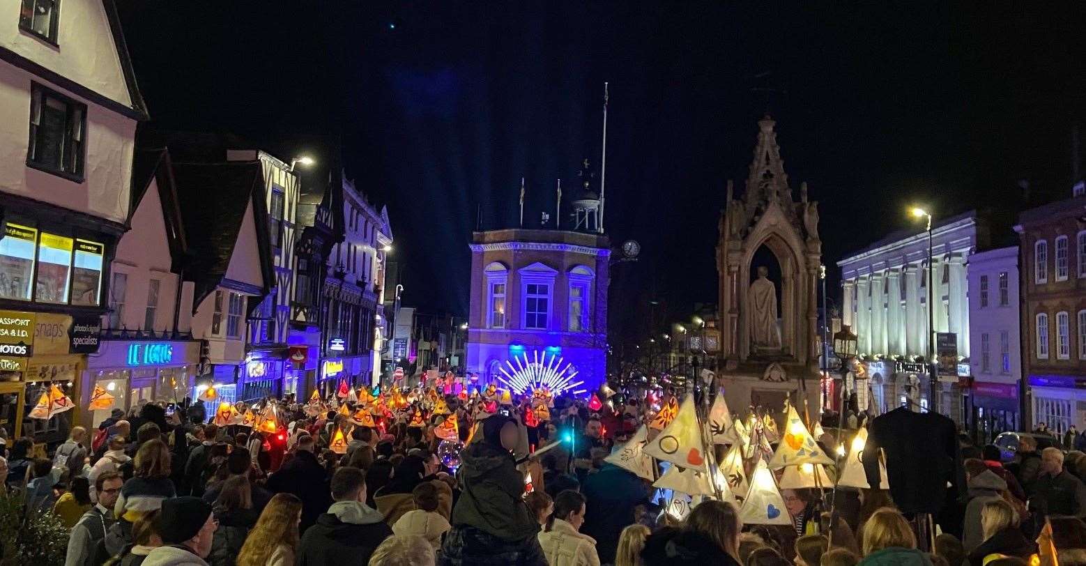 Hundreds of children to take part in Light Up Maidstone lantern festival this February