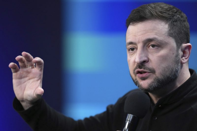 Ukraine's Zelenskyy says he'd be ready to give up presidency if it brought peace, NATO membership