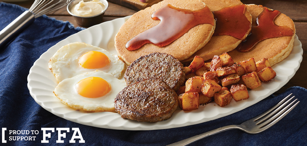 Bob Evans’ guests can support FFA during the week of Feb. 15