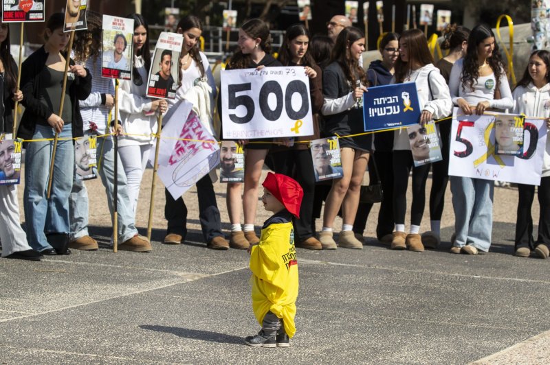 Families of Israeli hostages held by Hamas mark 500 days of captivity with fast