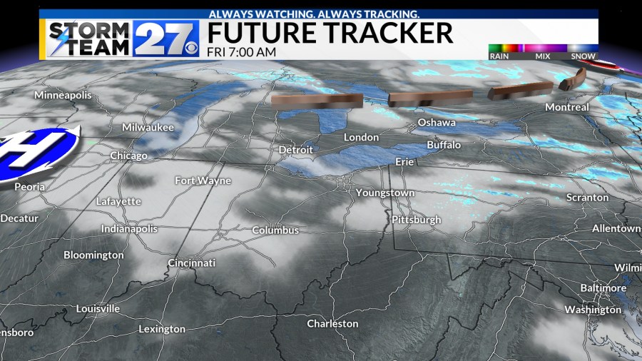 Another wintry mix on the way: Timing the storm