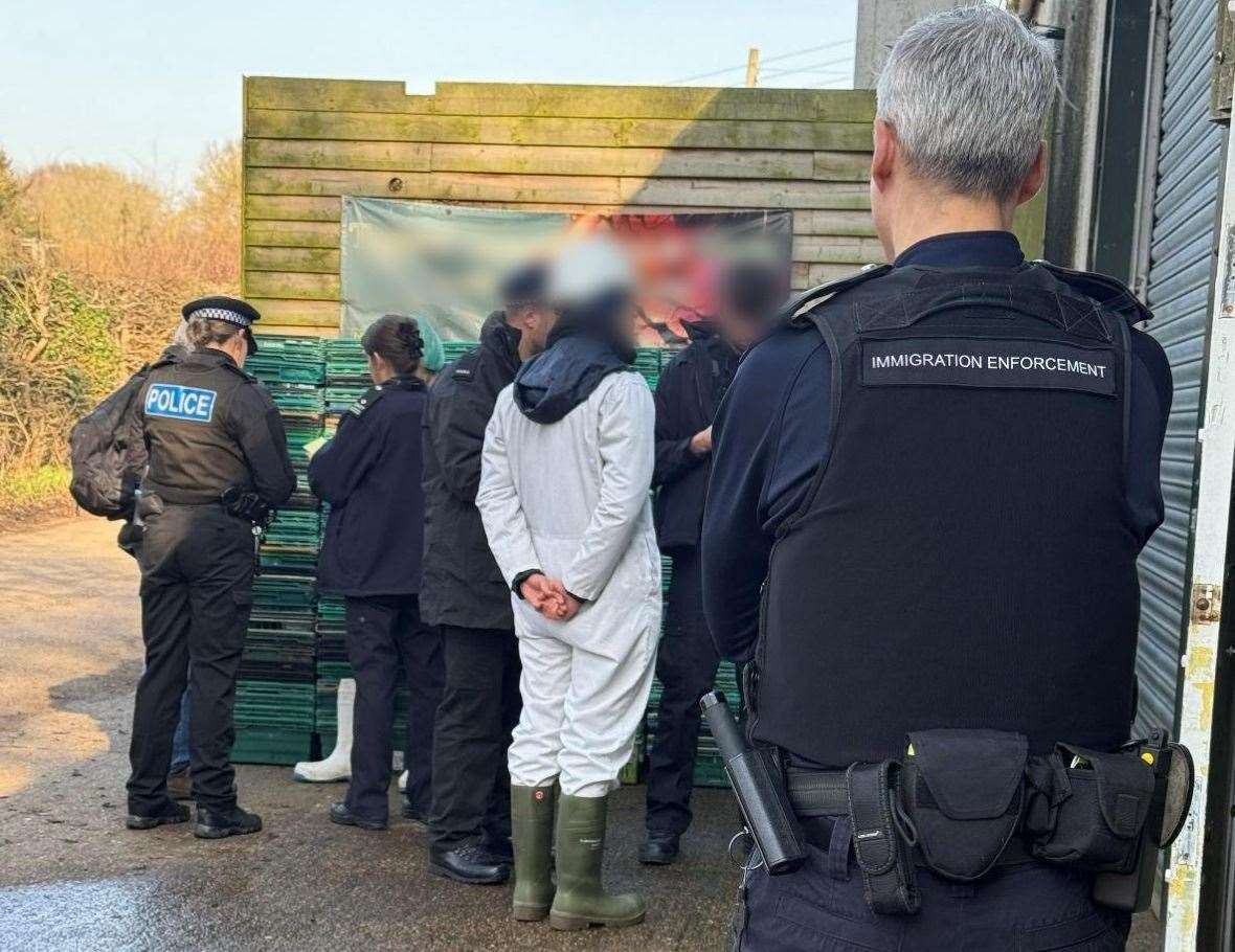 Romanian nationals arrested after Home Office immigration raid at Canterbury meat factory