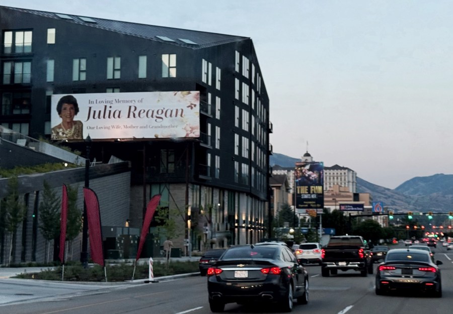 Who is Julia Reagan? Utah billboards prompt the question