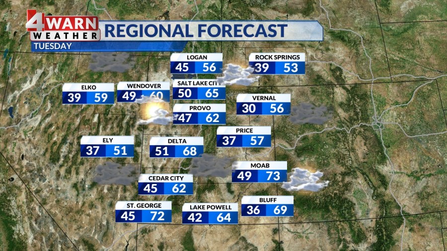 Record warmth continues but winter weather is on the horizon