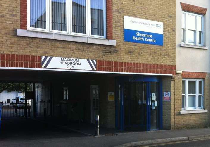 Sheerness Health Centre in the High Street rated inadequate by the Care Quality Commission