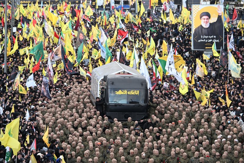 Huge crowds attend funeral for slain Hezbollah leader Seyyed Hassan Nasrallah