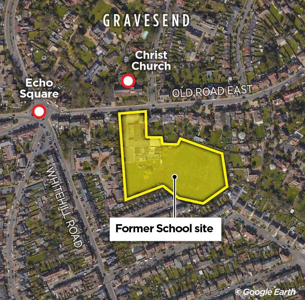 Plans for homes and medical centre at former St Joseph’s Convent Preparatory School, in Old Road East, Gravesend, recommended for approval