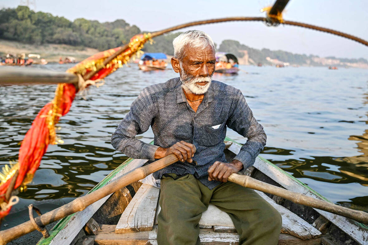 India’s sacred boat service for giant Hindu festival