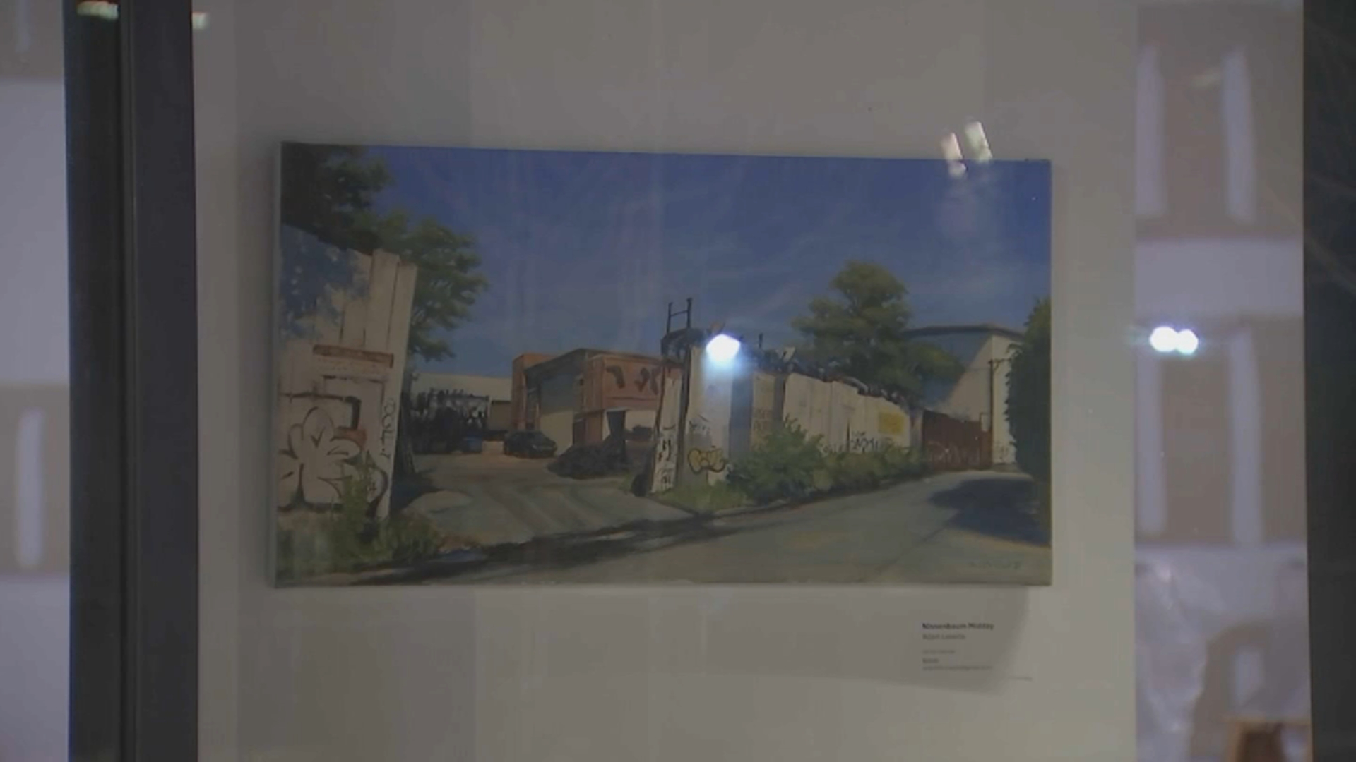 Somerville artist grateful after return of painting stolen from gallery – NECN