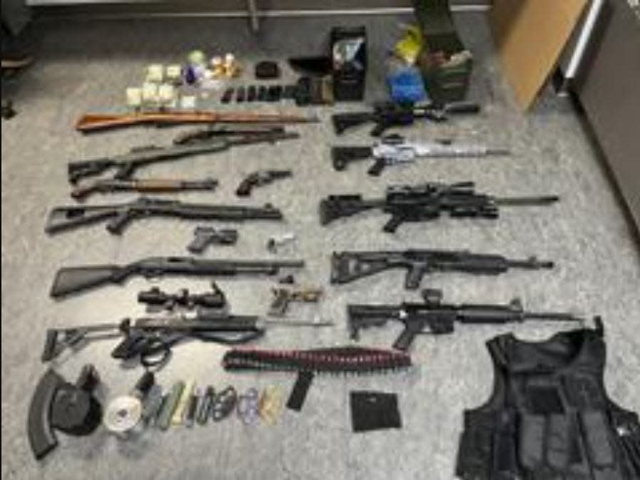 Large cache of guns, drugs recovered from Hesperia home; 1 arrested