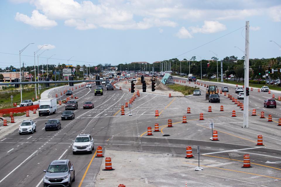 Traffic flow will be altered temporarily at Fort Myers' biggest road construction project