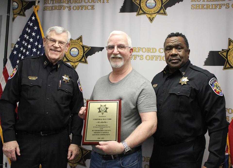 Rutherford County's Cpl. Ray Cobb retires after 36 years at adult detention center