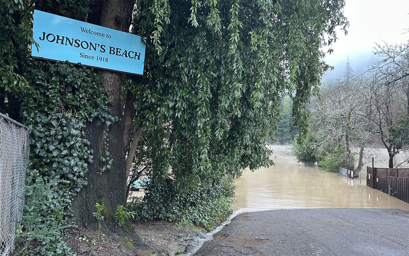 Day Around the Bay: Russian River Towns Flood In Low-Lying Areas