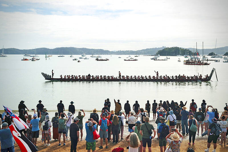 Thousands gather in New Zealand on Waitangi Day