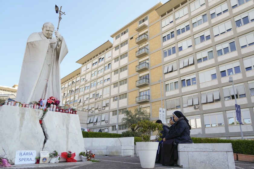 Pope Francis is in critical condition, Vatican says