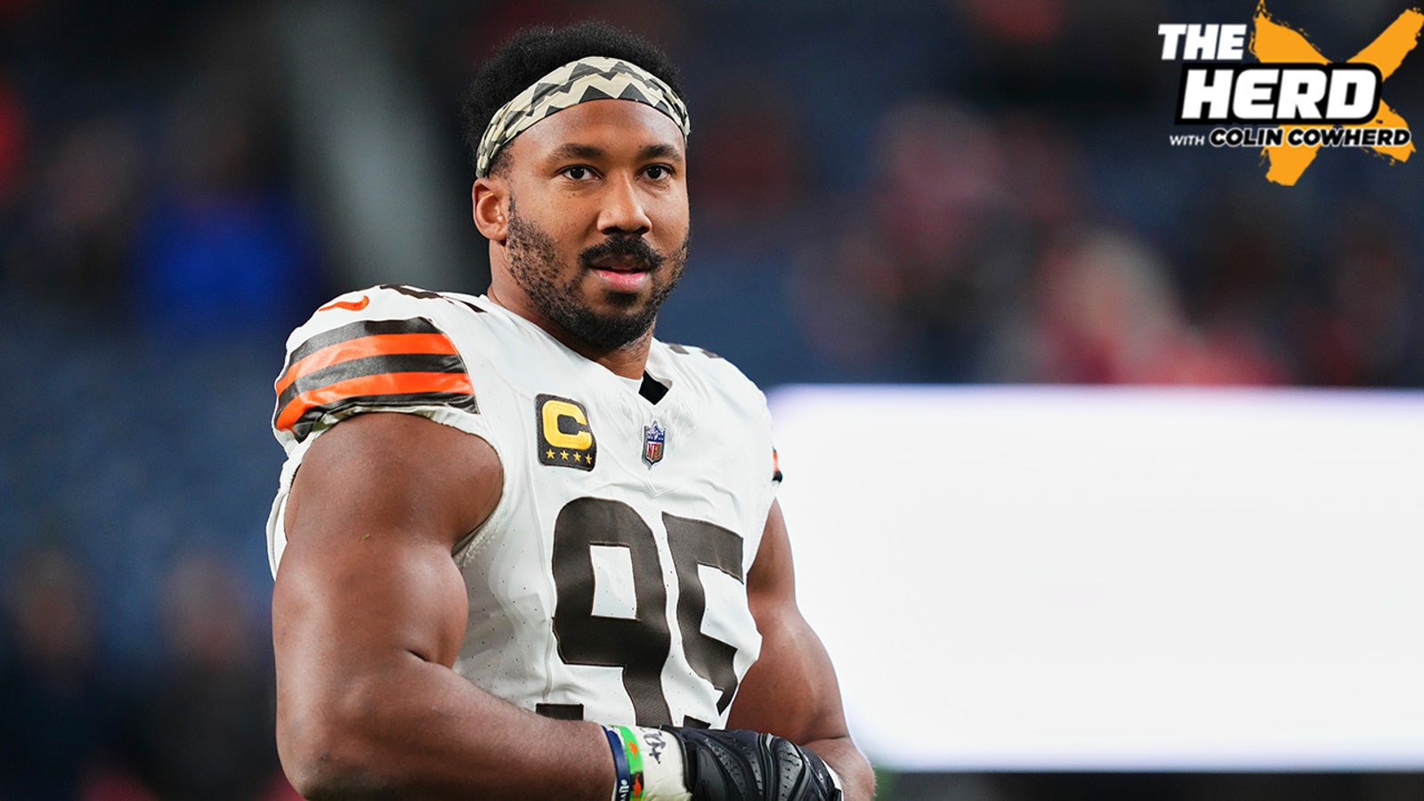 Myles Garrett wants out of Cleveland, so he turned to LeBron James for advice