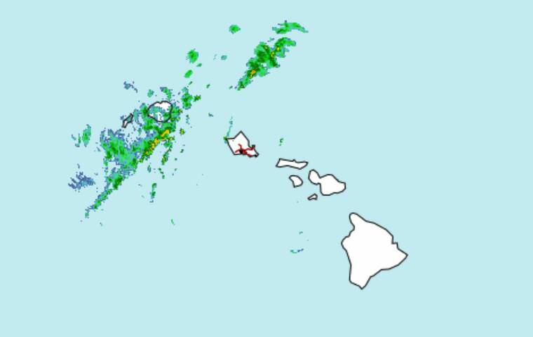 Flood advisory in effect for Kauai; high surf advisory for Oahu, Kauai County